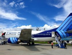 Trigana kembali operasikan Boeing 737-500 rute Sentani-Wamena