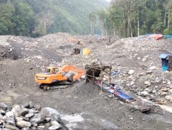 Penambangan emas di Wasirawi picu kerusakan hutan dan sungai