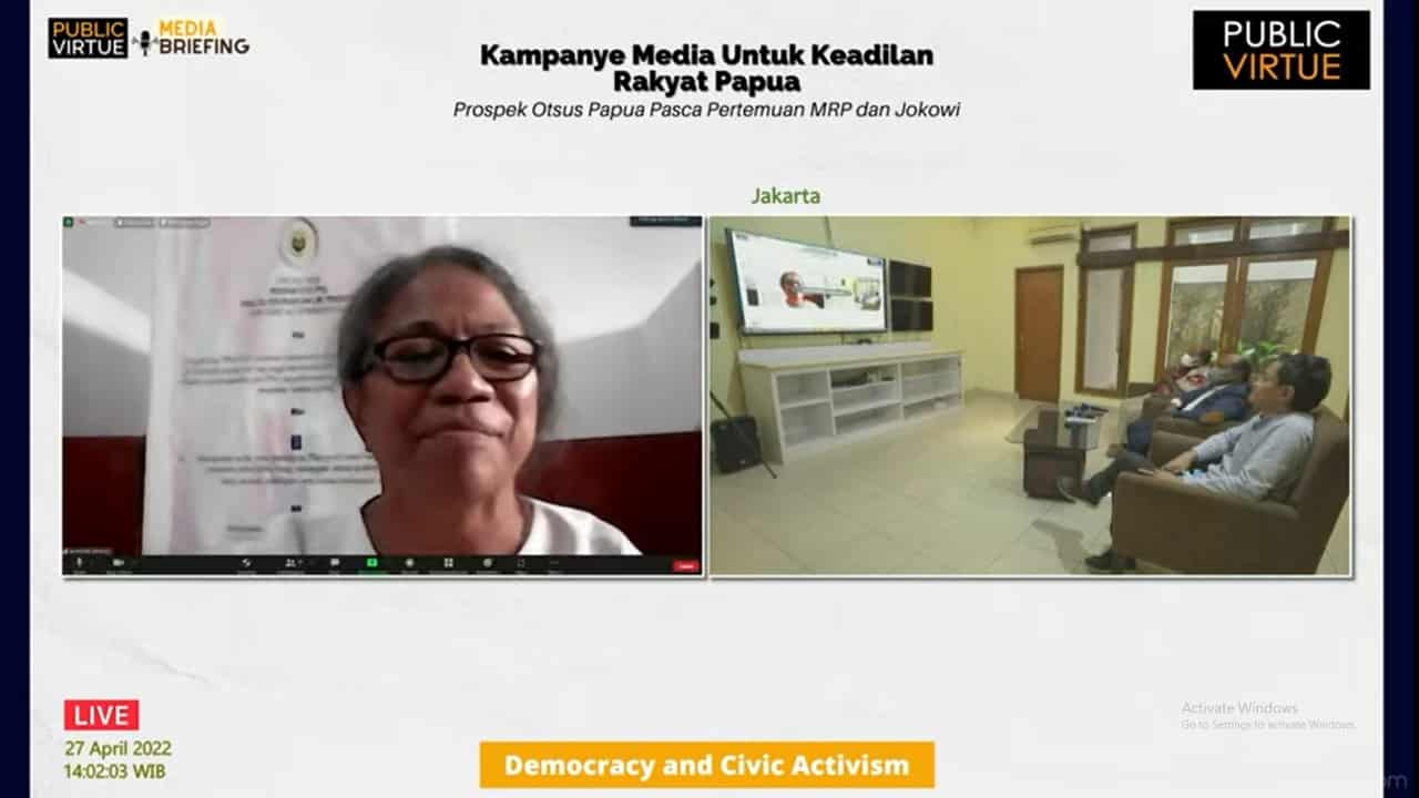 Media Briefing Pemekaran Papua