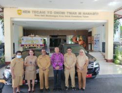 BTM kembalikan kendaraan dinas ke Pemda Kota Jayapura