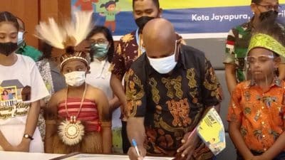 Pemberian imunisasi dasar di Papua masih terganjal kepercayaan orang tua