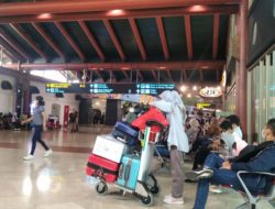 H-1 menjelang Idulfitri, pergerakan penumpang di bandara Soekarno-Hatta mulai landai
