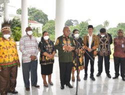 Sejumlah tokoh Papua dan Papua Barat temui Jokowi dukung Otsus dan DOB, MRP: Settingan