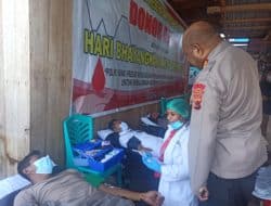 Jelang HUT Bhayangkara, Polda Papua gelar donor darah