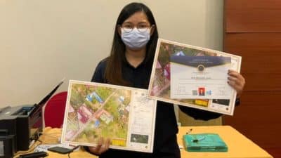 Jane Elizabeth Lense, mahasiswa pertama di Indonesia meraih tiga sertifikat drone
