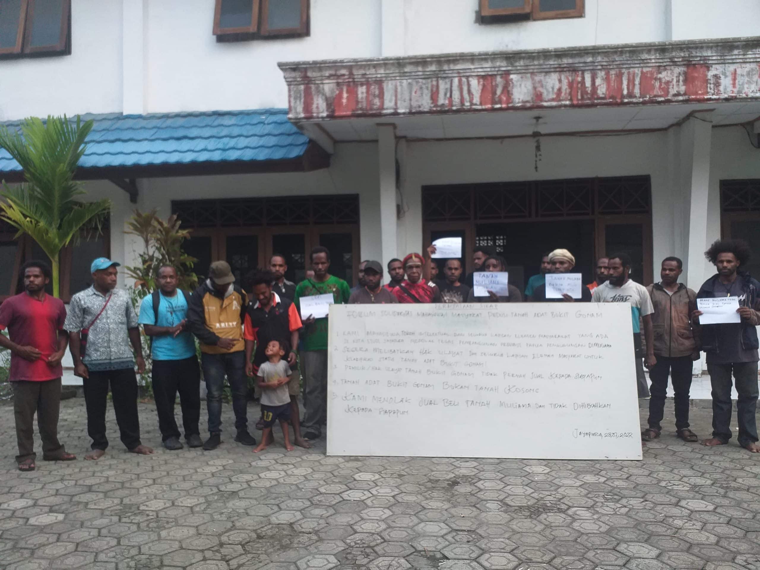 Pengadaan tanah untuk Kantor Gubernur Papua Pegunungan