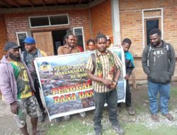 Tim peduli bencana alam Kuyawage buka posko bantuan di Wamena