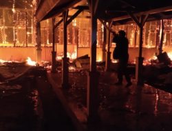 Kepolisian masih selidiki penyebab kebakaran di Kantor DPRD Dogiyai