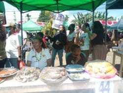 Makanan Nusantara dan Papua tersaji dalam tenda Wisata Kuliner HUT RI