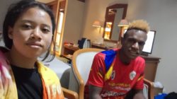 Kesya dan Felix atlet Papua Barat