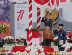Memimpin HUT ke-77 RI di Tembagapura, Bahlil optimis perekonomian Indonesia terus bangkit