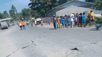 Kantor distrik di Morobe dan Madang bergerak cepat berikan bantuan gempa