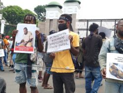 Aksi di DPR RI atas kasus mutilasi, Front Mahasiswa Papua : Jokowi bertanggungjawab