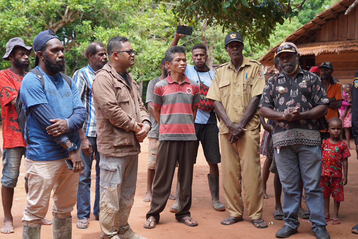 Penjabat Bupati Mappi Kunjungi Kampung pada Hari Kesaktian Pancasila