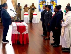 4 pejabat Pemprov Papua dilantik 