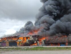 Polisi tetapkan tiga tersangka kasus pembakaran pasar Waghete