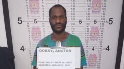 20 Juni, sidang ketiga kasus perdagangan senjata Anton Gobay di Filipina