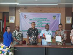 Penjabat Bupati Mappi teken MoU dengan RSUD Dok II Jayapura sebagai RS rujukan