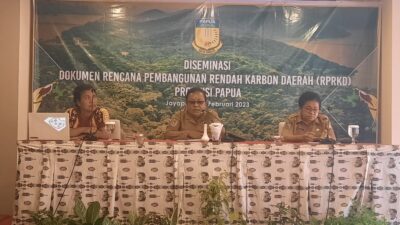 Sosialisasi Dokumen Rencana Pembangunan Rendah Karbon Papua
