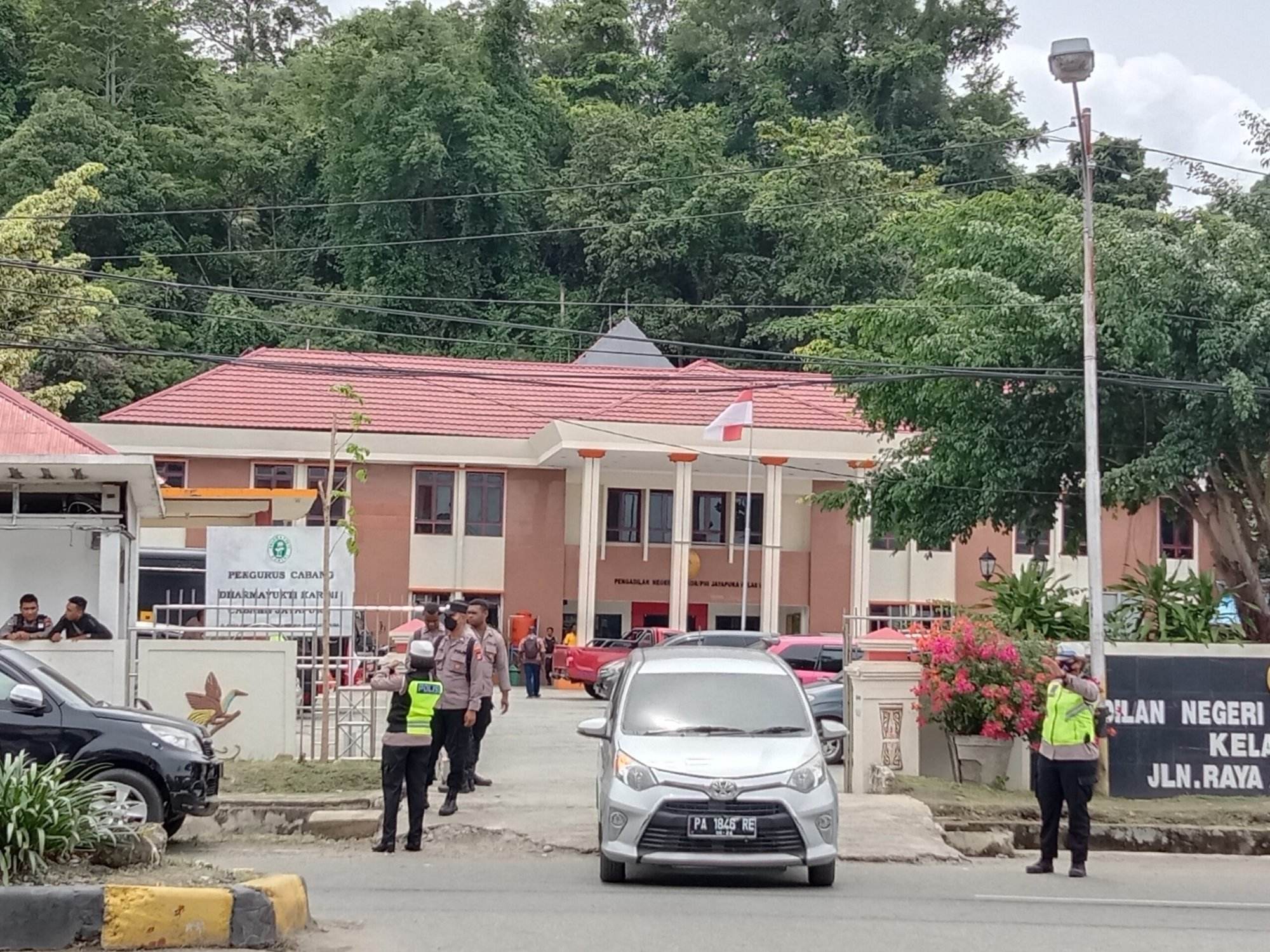 Polisi di PN Jayapura