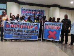 Lembaga dianggap vakum, anggota dewan tutup ruangan pimpinan DPR Papua