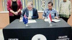 Universitas Deakin Australia tandatangani nota kesepahaman dengan mitra pendidikan Indonesia