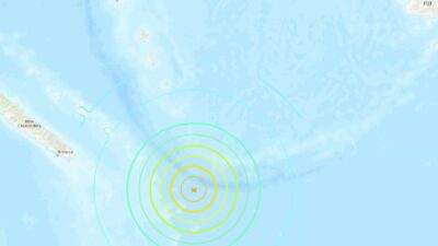 Gempa Magnitudo 7,8 di Provinsi Loyalty Kaledonia Baru, peringatan tsunami dicabut