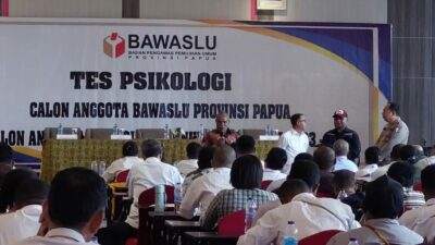 Tes psikotes calon anggota Bawaslu Papua tersisa 85 orang, empat mengundurkan diri 