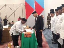 Adnan Yelipele resmi dilantik  jadi ketua MUI Jayawijaya 2023-2028