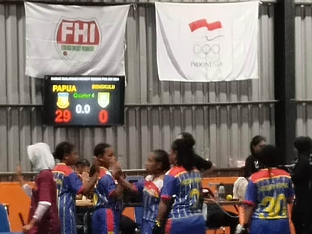 tim hoki indoor putri Papua