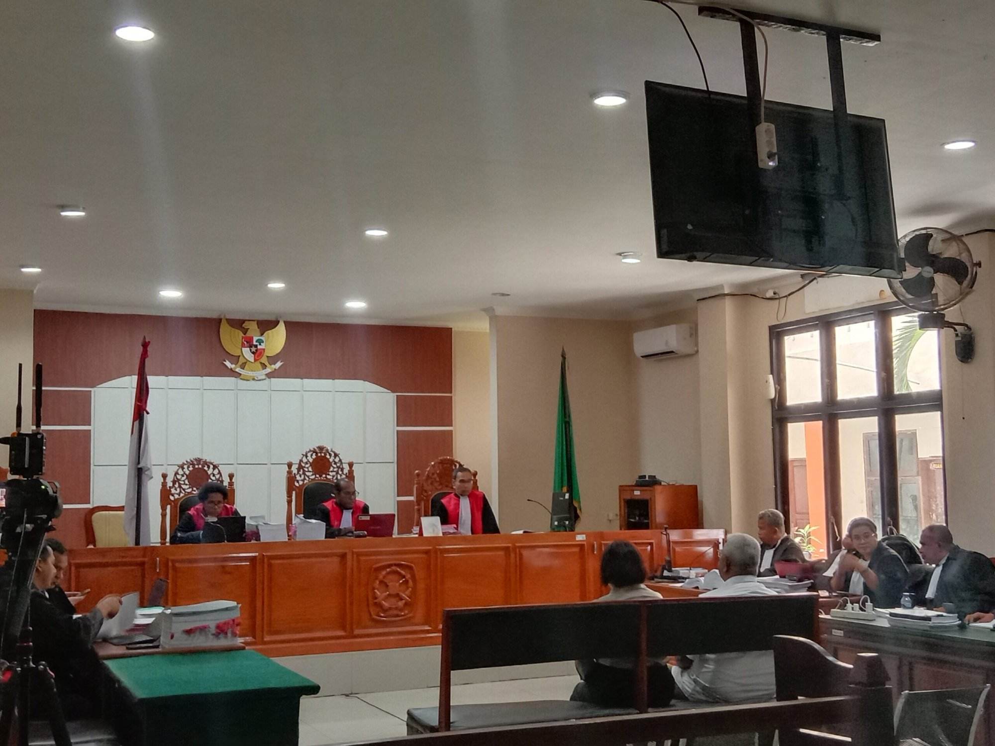 Sidang Kasus Korupsi Pengadaan Pesawat dan Helikopter Pemkab Mimika