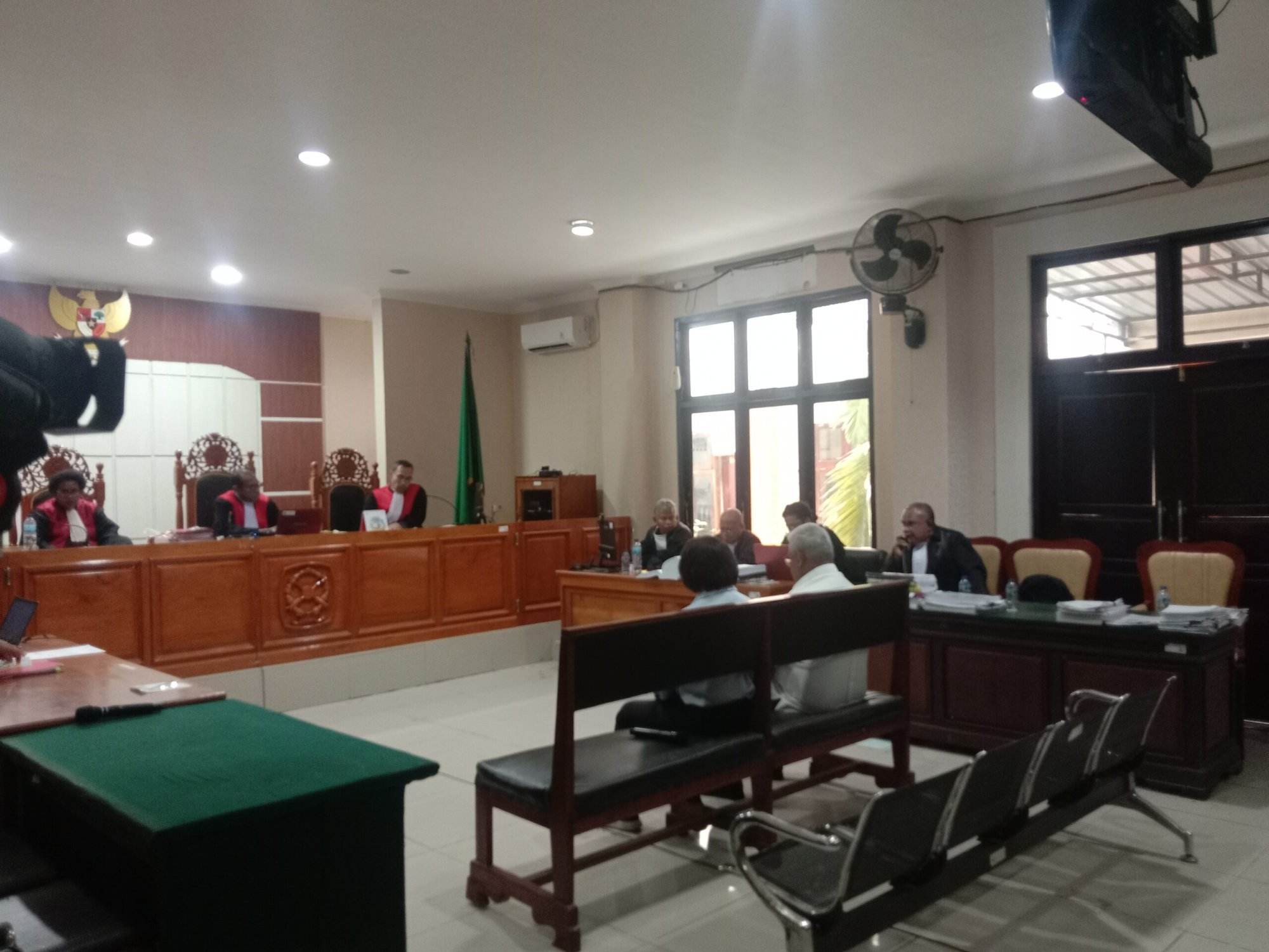 Sidang Kasus Dugaan Korupsi Pengadaan Pesawat dan Halikopter Pemkab Mimika
