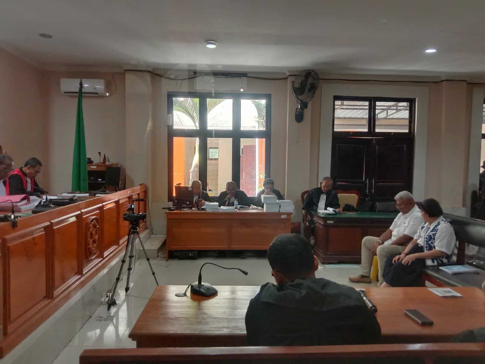 Sidang Kasus Korupsi Pengadaan Pesawat dan Helikopter Pemkab Mimika