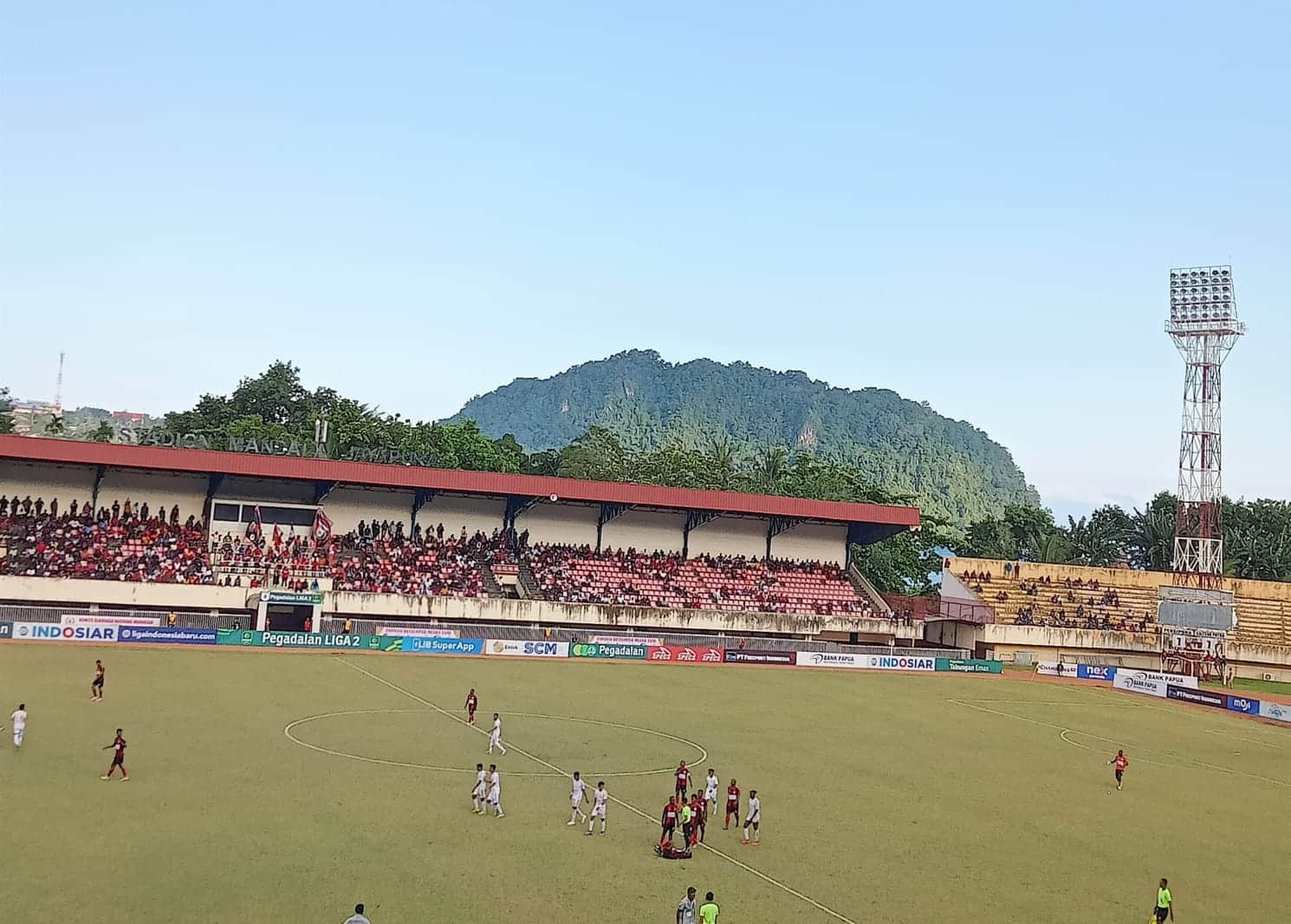 Pungutan parkir di Stadion Mandala tanpa bukti karcis 1 Stadion Mandala