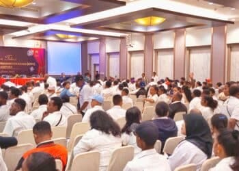 Anggota KPPS Distrik Abepura Bimtek