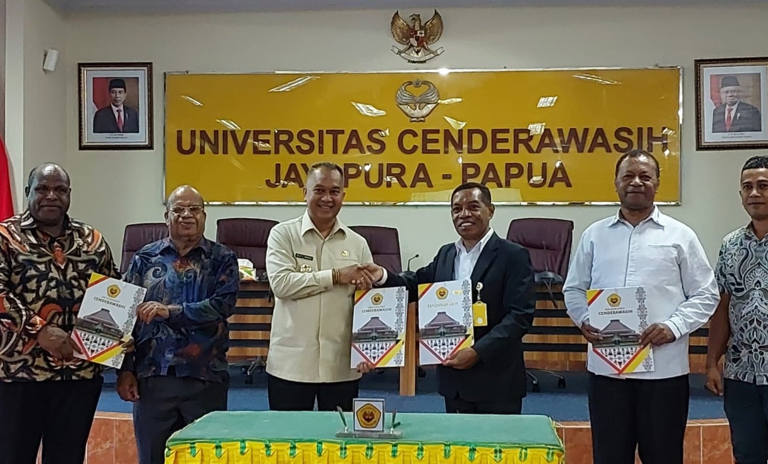 MoU Universitas Cenderawasih dan Pemerintah Provinsi Papua Pegunungan