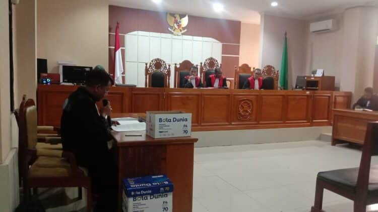 9 anggota DPRD Paniai periode 2014-2019 dituntut penjara 2 tahun 1 Penjara