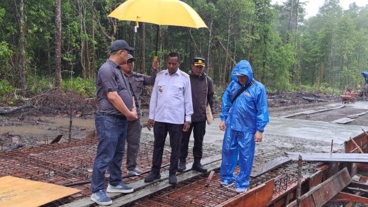 Bupati Asmat: APBD tidak mampu danai proyek jembatan Ewer - Agats 4 Papua Selatan Asmat