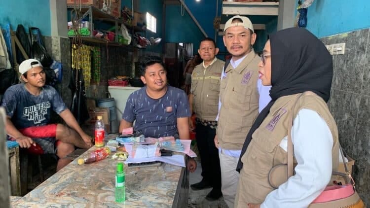 Tim BPJPH Papua dan Satgas Halal Papua saat melakukan kunjungan dan sosialisasi WHO 2024. Jubi/Ramah