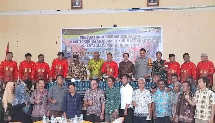 Kuatkan moderasi beragama, puluhan tokoh agama berkumpul di Jayapura 1 Jayapura