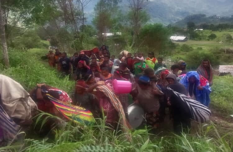 1.659 warga Distrik Okbab di Pegunungan Bintang mengungsi akibat longsor 1 Okbab