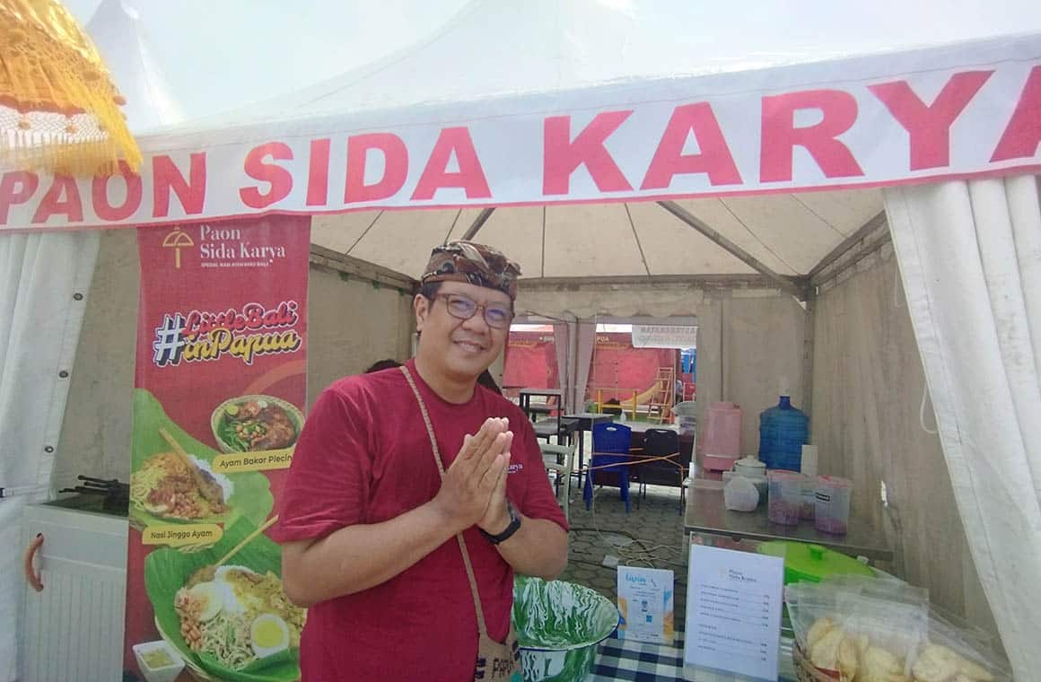 Kopi Tuli, rias wajah, dan aksesori Bob Marley, di antara keunikan Festival Danau Sentani 4 kopi