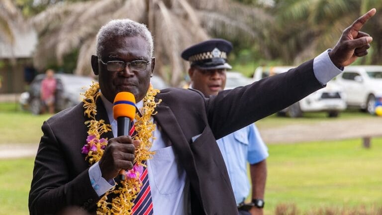 Mantan PM Kepulauan Solomon
