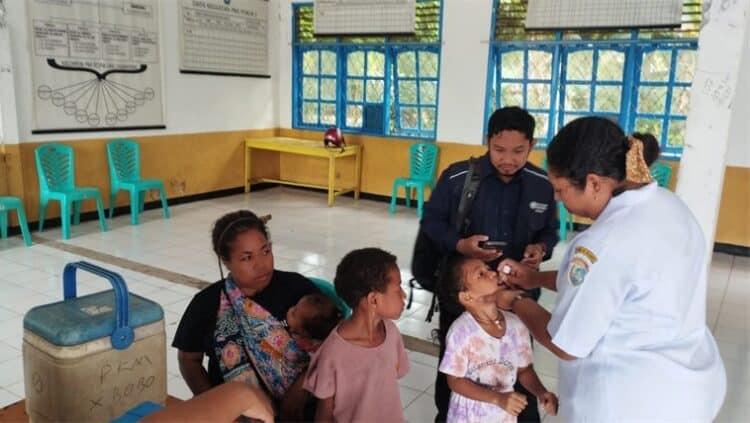 Capaian imunisasi PIN Polio di Tanah Papua tak bertambah signifikan 1 PIN Polio 2024