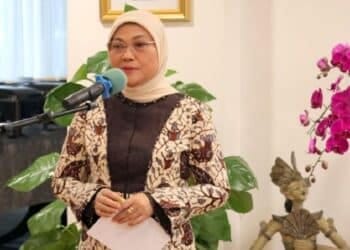 Menteri Tenaga Ida Fauziyah. - Antara/Desca Lidya Natalia