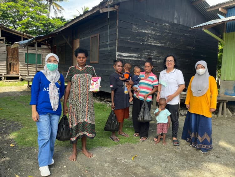 Bandara Sentani menggelar puskesmas keliling atau pusling kepada masyarakat, yang bermukim di sekitar bandara