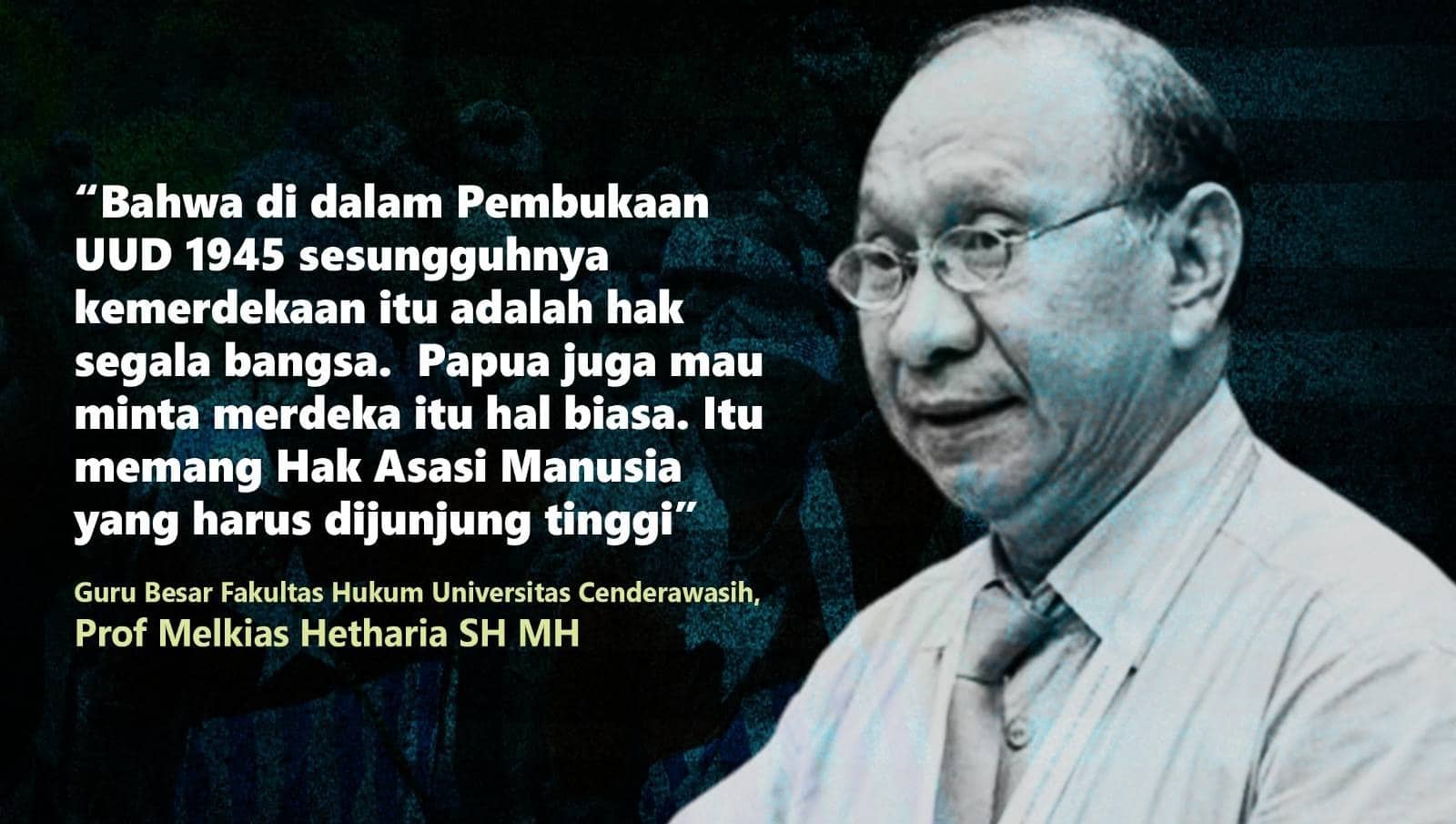 Prof Melkias Hetharia: Ekspresi Papua merdeka bukan makar 2 Infografis Delik Makar