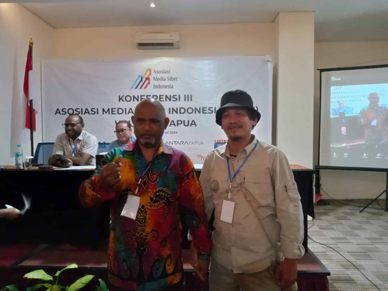 Jean Bisay dan Irsul Panca Aditra secara aklamasi terpilih pimpin AMSI Wilayah Papua 2 9fc7ef20 a2ba 4931 a6ec 202e5cb7f7ee 1 1
