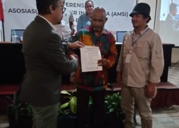 Ketua AMSI Wilayah Papua, Jean Bisay