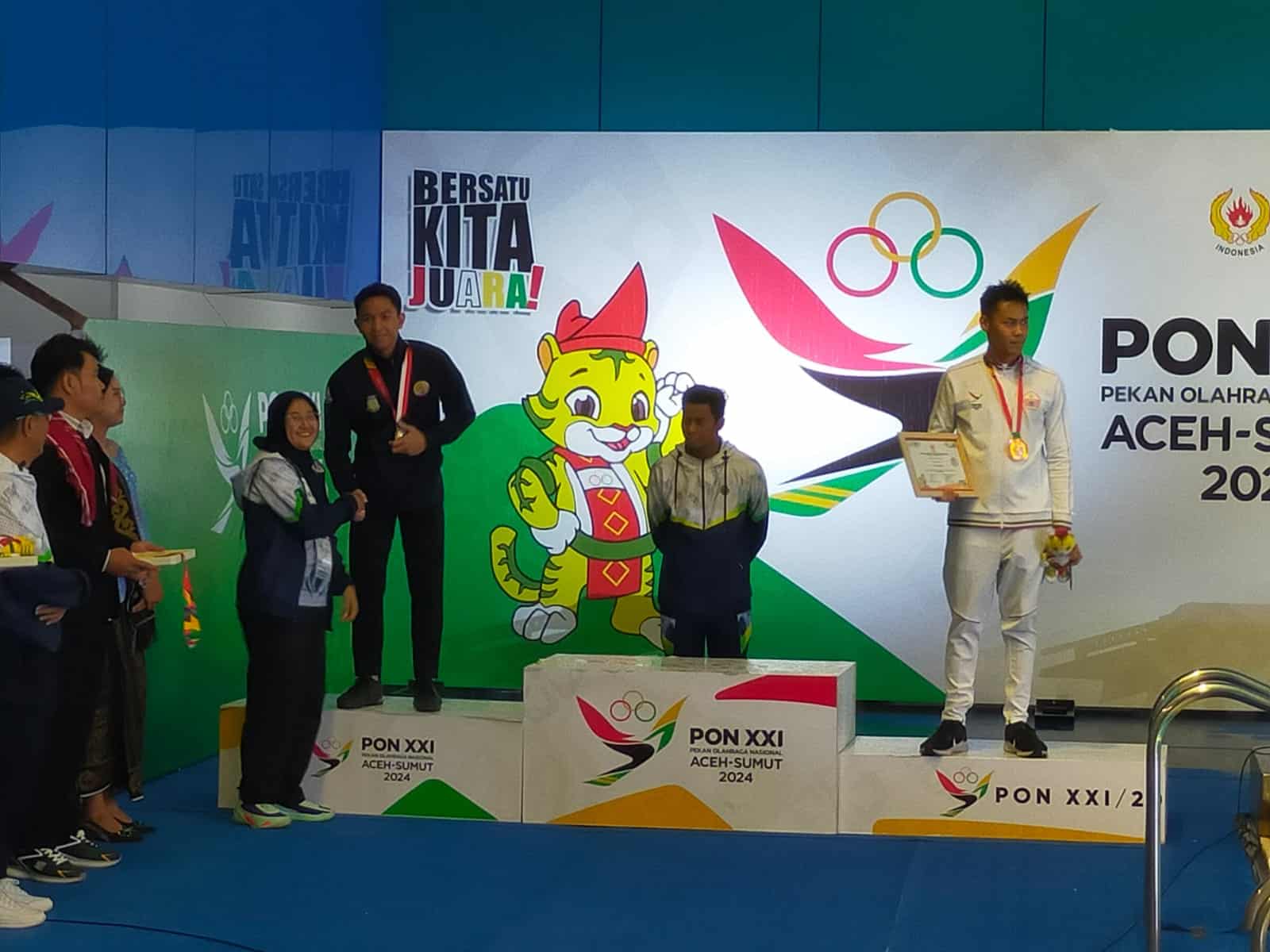 Kontingen PON Papua raih medali biliar, renang, dan e-sport PON XXI 4 Kontingen PON Papua, Renang, PON XXI Aceh - Sumatera Utara